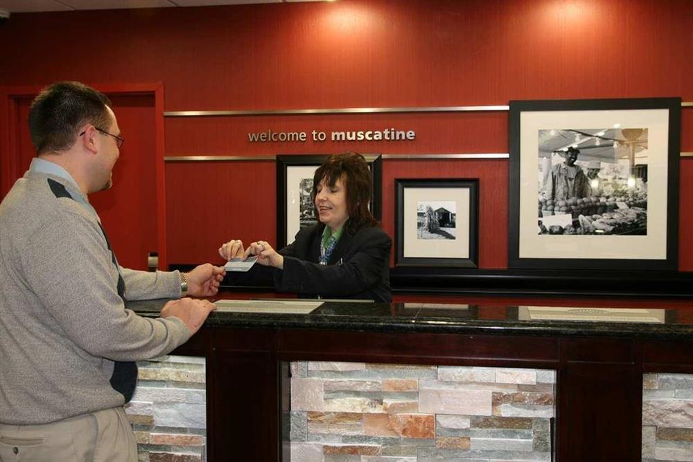 Hampton Inn Muscatine Wnętrze zdjęcie